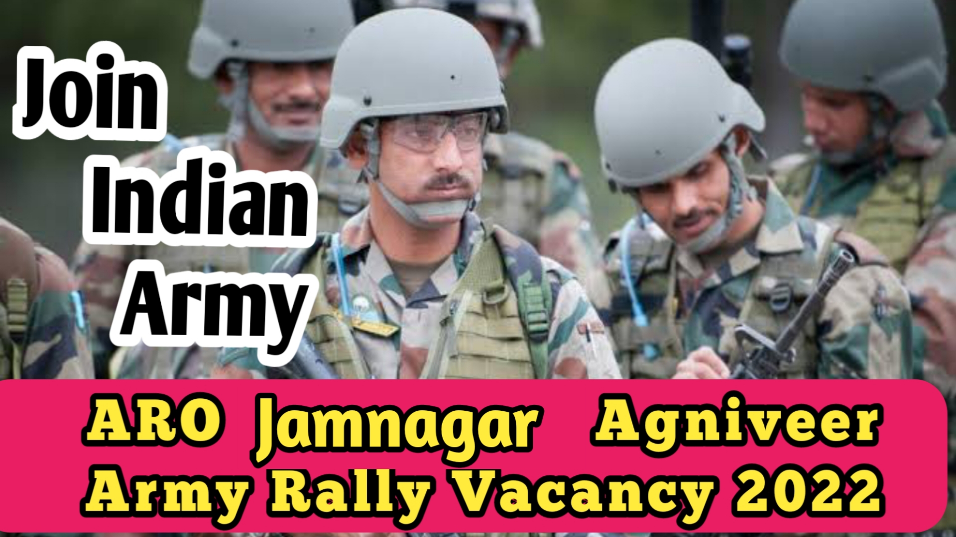 ARO Jamnagar Agniveer Army Rally Vacancy 2022