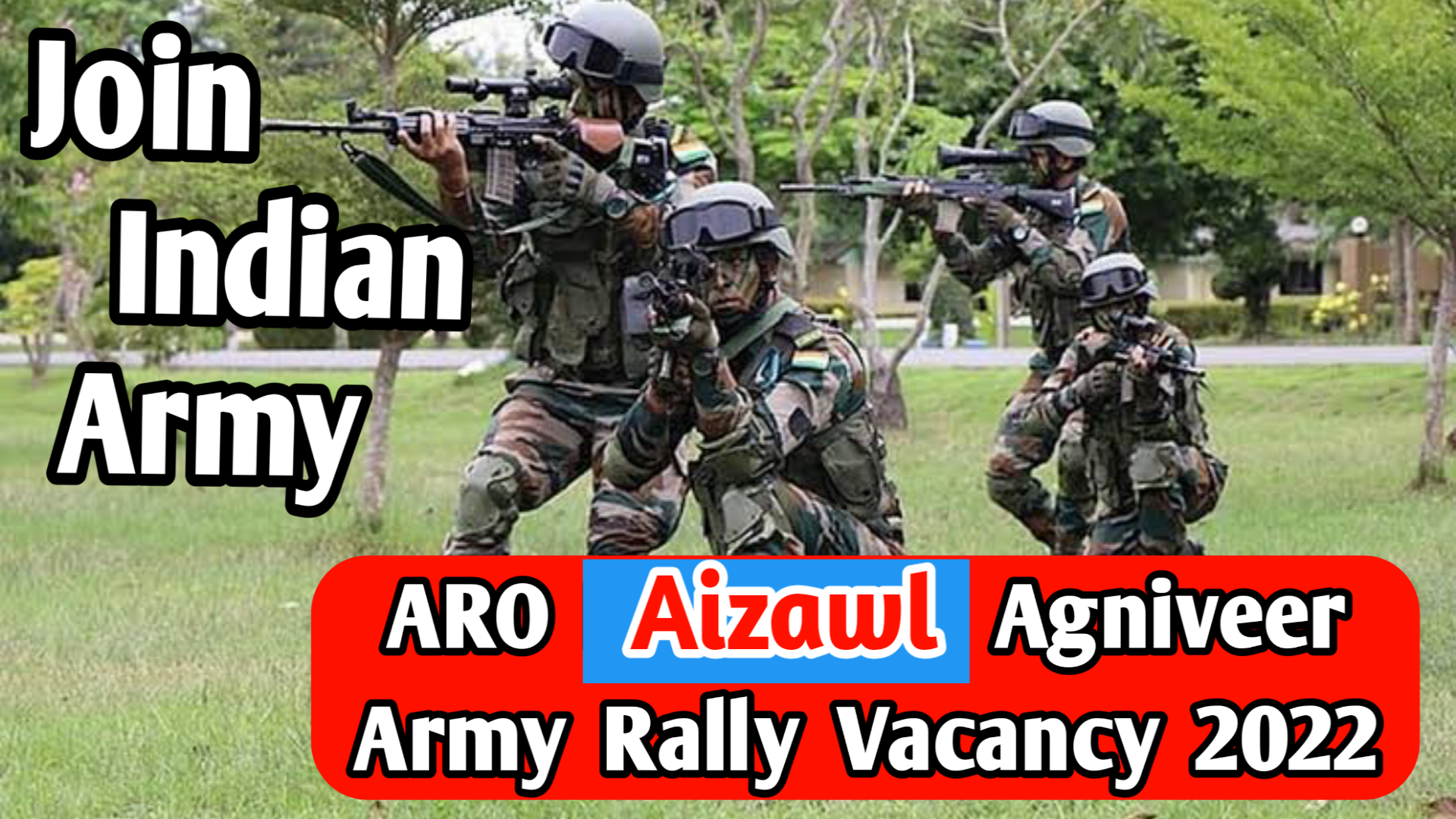 ARO Aizawl Agniveer Army Rally Vacancy 2022