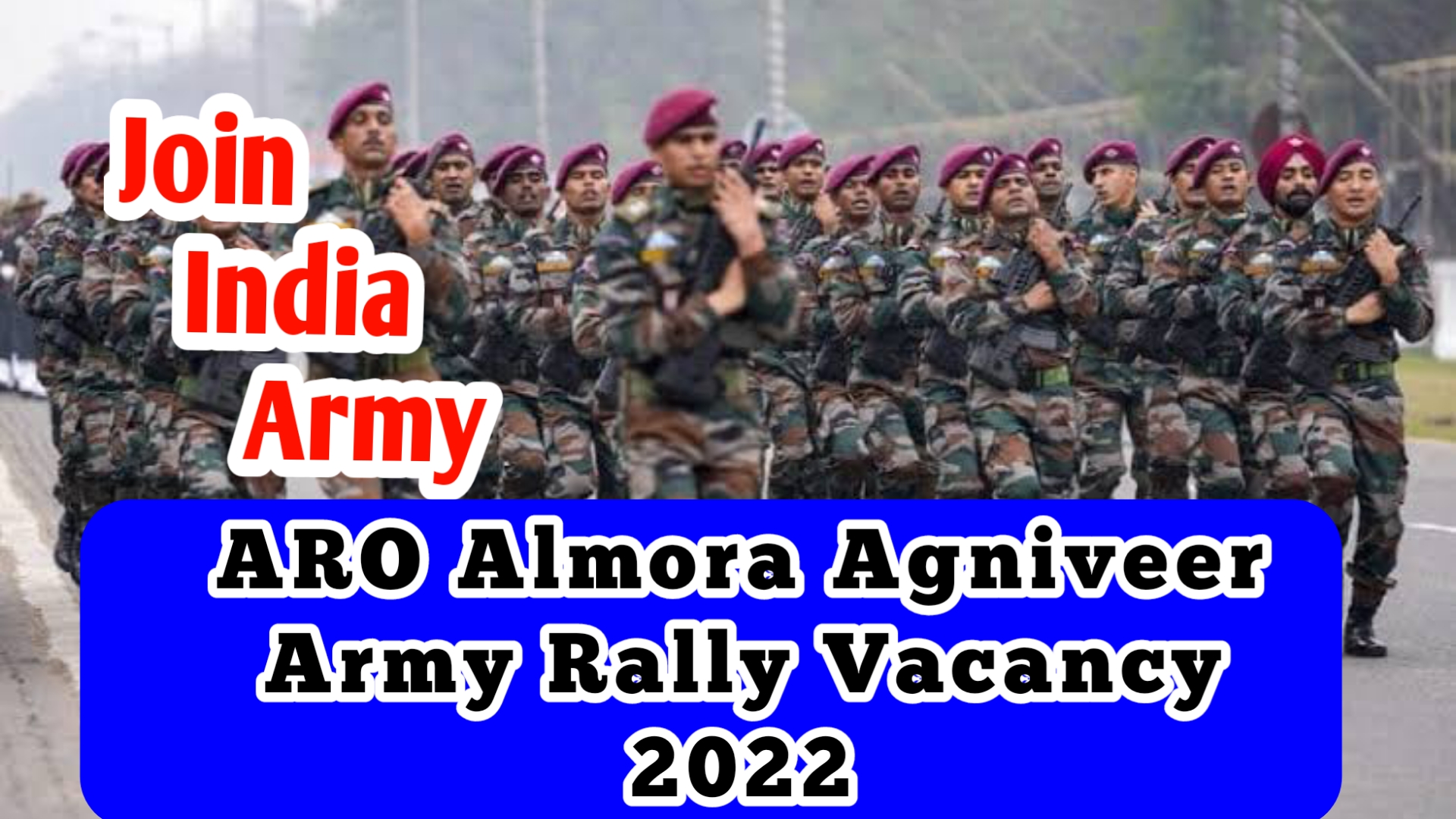 ARO Almora Agniveer Army Rally Vacancy 2022
