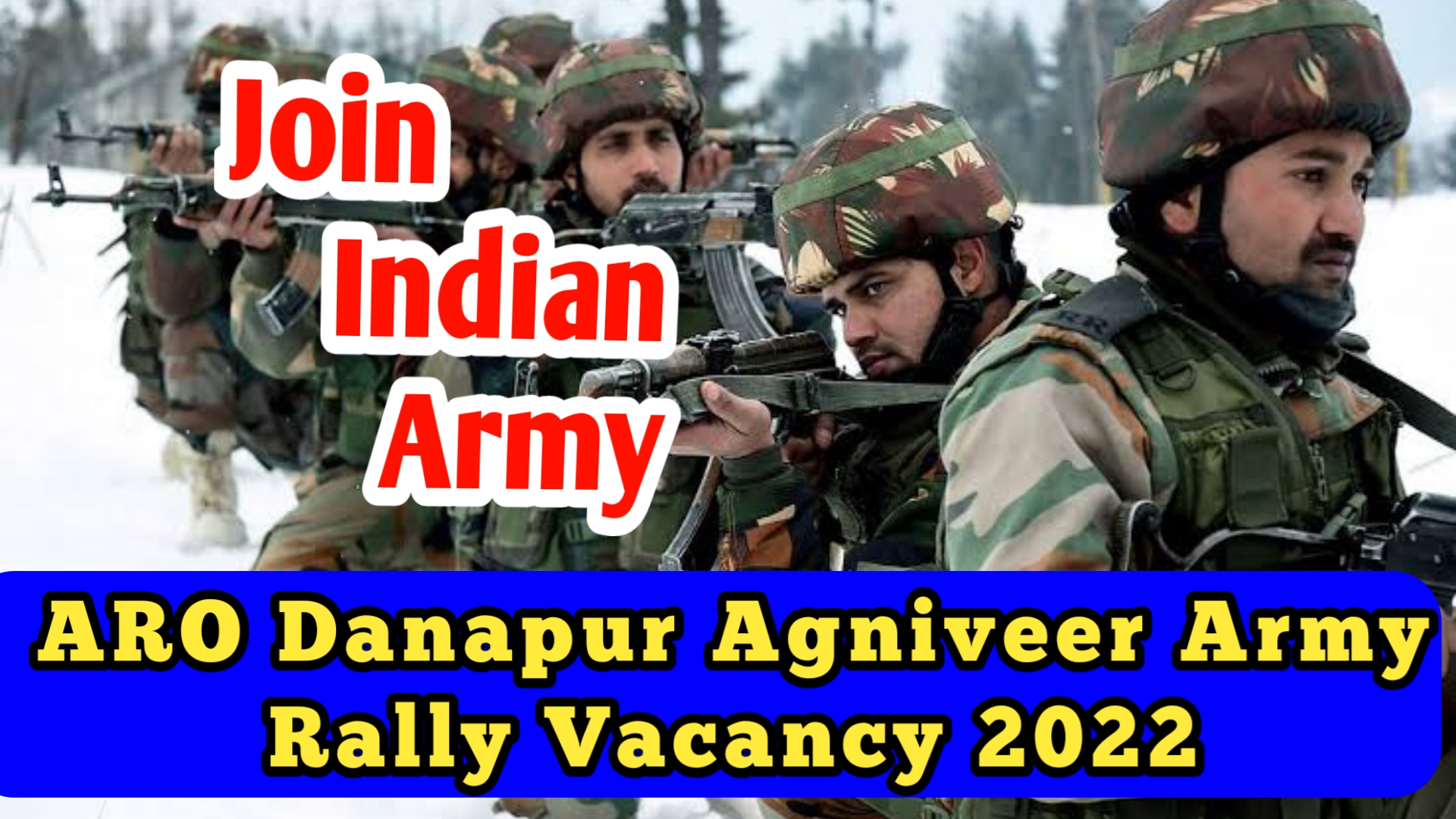 RO ( HQ) Danapur Agniveer Army Rally Vacancy 2022