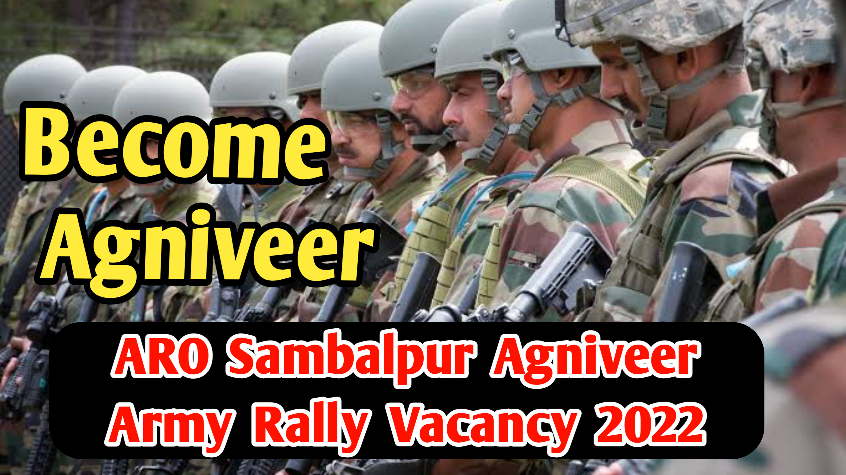 ARO Sambalpur Agniveer Army Rally Vacancy 2022