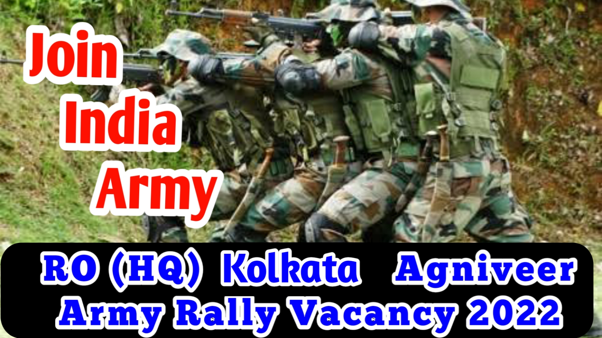 RO (HQ) Kolkata Agniveer Army Rally Vacancy 2022